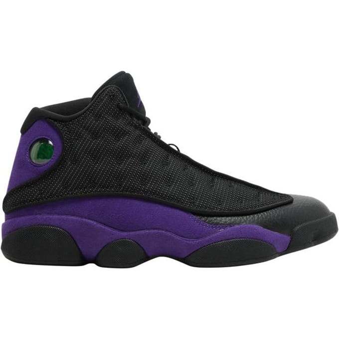 Jordan 13 Retro Court Purple 43 black
