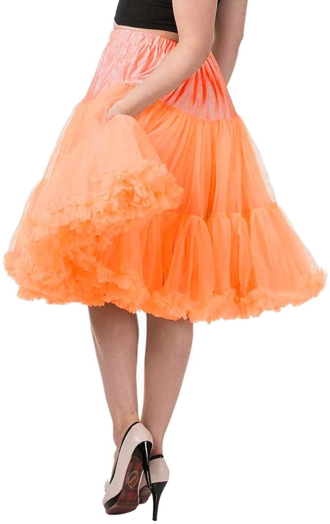 Dancing Days - Starlite Petticoat - 23 inch - M/L - Oranje