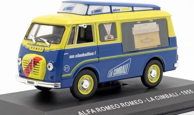 Alfa Romeo Romeo La Cimbali 1955 1:43