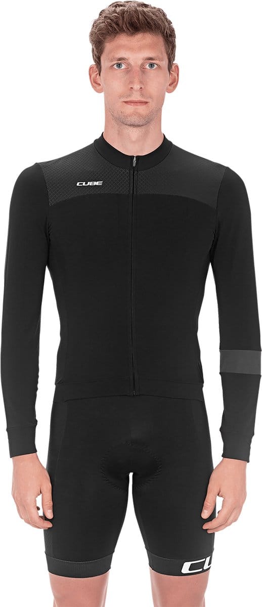 Cube Blackline Trui Met Lange Mouwen Zwart M Man