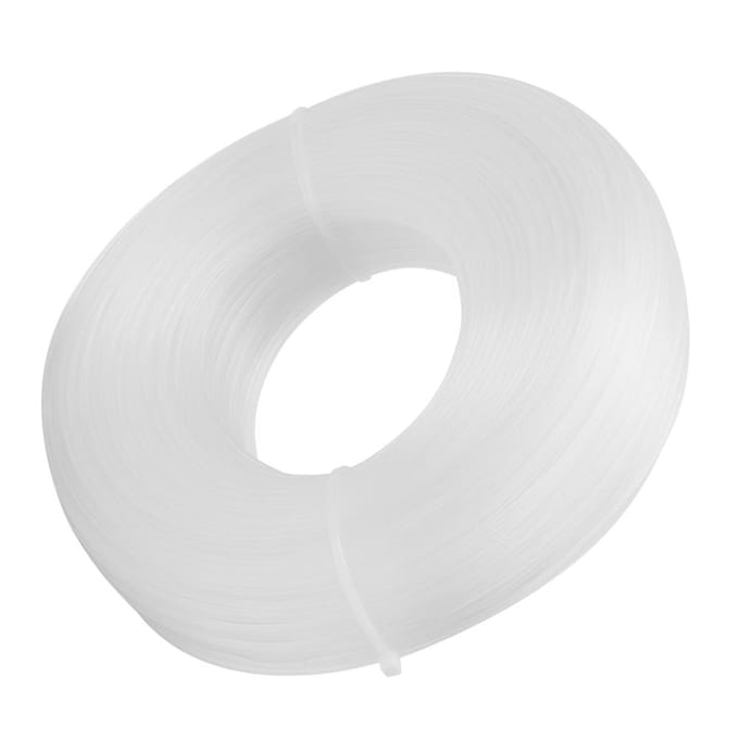 1,6 mm x 175 m Universele Ronde Witte Grasmaaier Trimmerlijn Maaitouw Accessoire