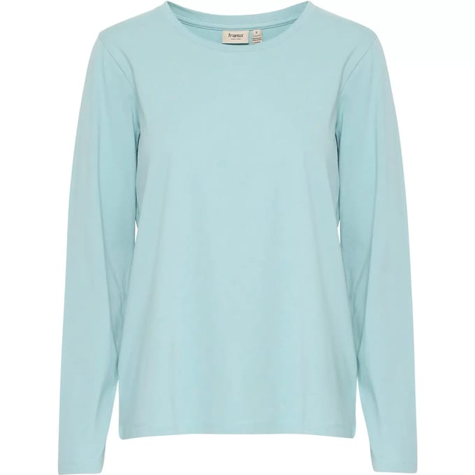 Dames-T-shirt met lange mouwen fransa Zashoulder 5