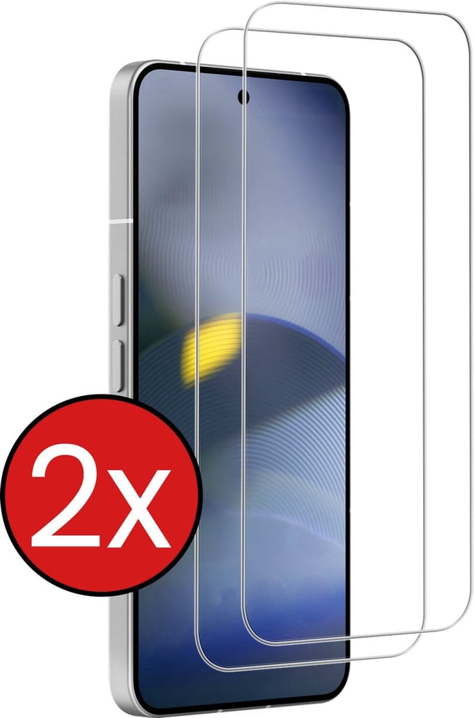 Screenprotector - 2 Stuks - Geschikt voor Nothing Phone (3) - Extra Sterk - Beschermglas - Gehard Glas - Tempered Glass - Screen Protector