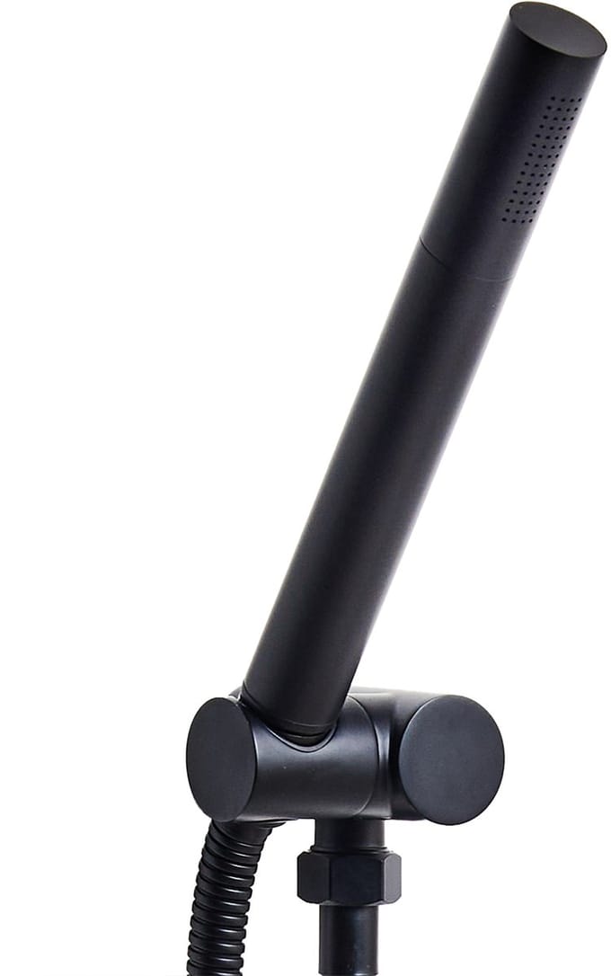 MARFAU - Handdouche - Zwart - Messing
