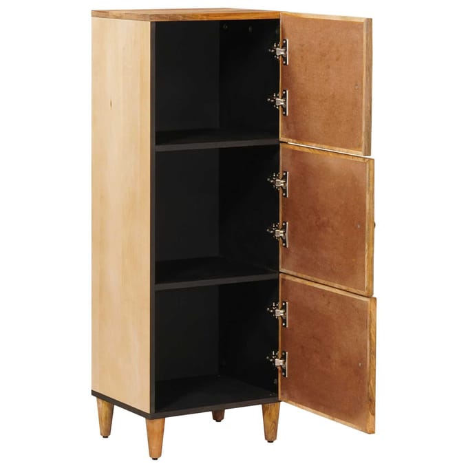 vidaXL - Opbergkasten - Bruin - 40 - x - 33,5 - x - 110 - cm - Massief - Mango - Hout