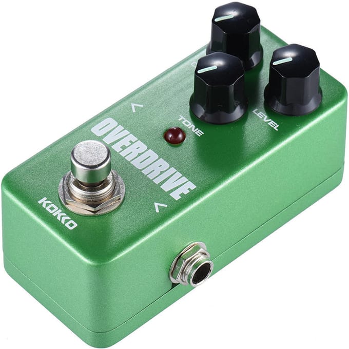KOKKO FOD3 Mini Overdrive Pedaal Draagbaar Gitaar Effect Pedaal black