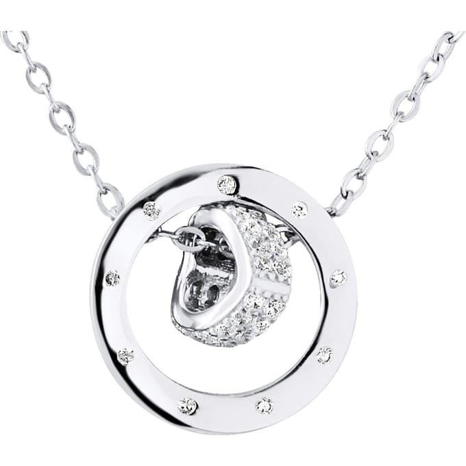 Ketting Hart Oxides Zirkonium Sieraden Zilver 925