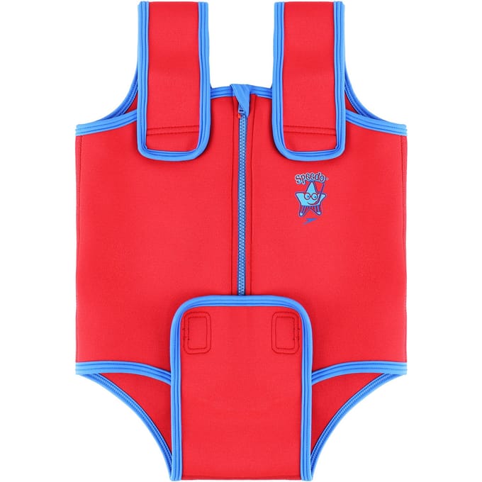 Speedo Sea Squad Rood/Blauw Neopreen zwempak voor kinderen