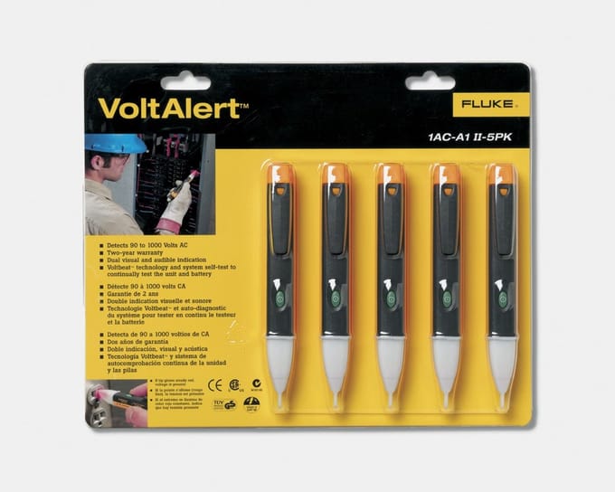 FLUKE spanningszoeker 90V-1000V AC 1ACII5 - set van 5 stuks (2433042)
