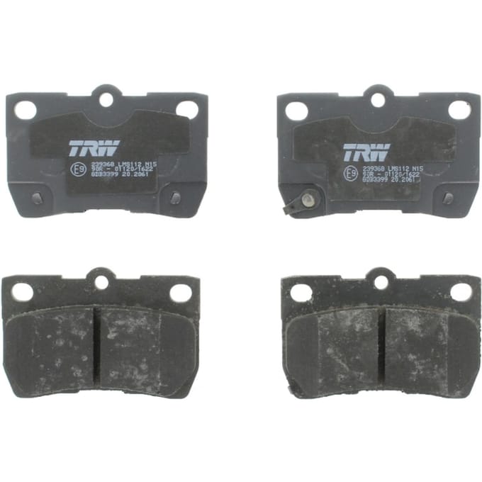 Remblokset TRW GDB3399, achter
