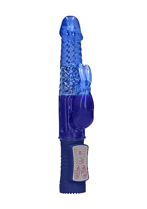Shots Toys - Rotating Rabbit Vibrator - Blauw