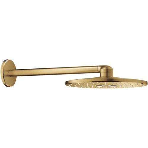 Grohe Rainshower SmartActive 310 overhead shower set with 2 spray modes and wall connection 26475GN0
