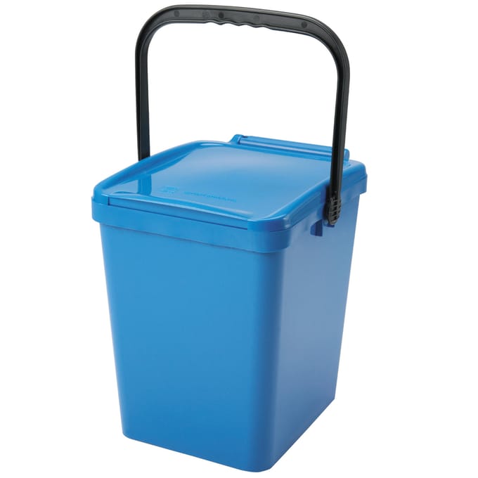 Sartori Ambiente Urba - Afvalbak - 21L - Blauw - Met Beveiligde Deksel