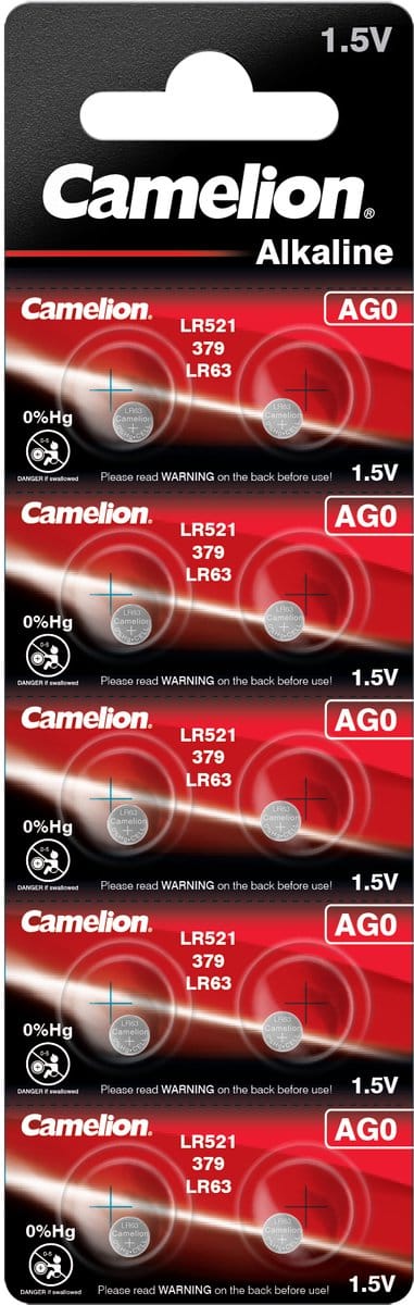 Camelion AG0 Knoopcelbatterijen Alkaline (10 stuks)