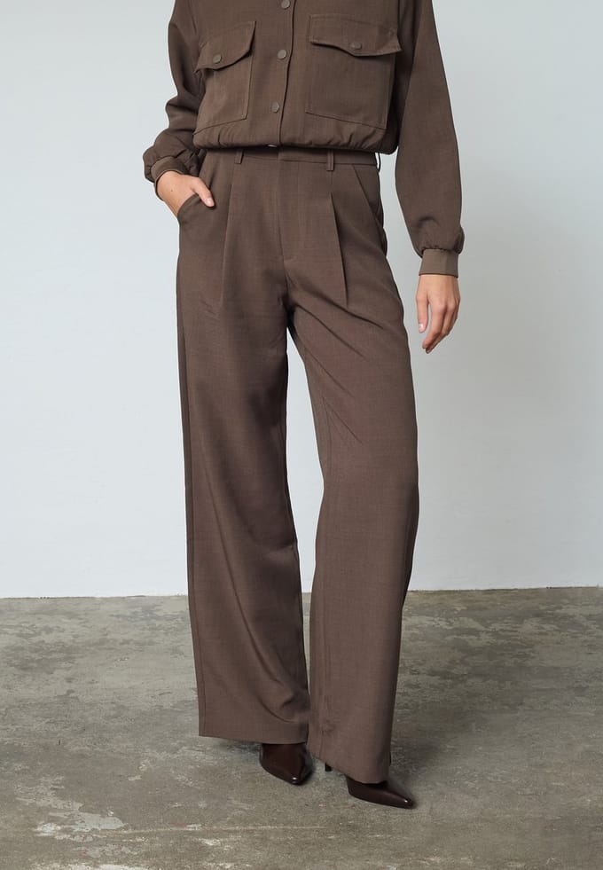 SISTERS POINT Great-pa3 - Dames Broek - Teak - Maat S