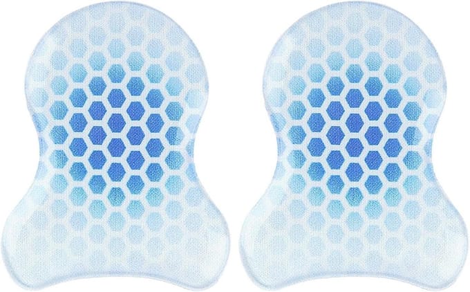 Ski Scheenbeschermers - Snowboard Beschermers - Wintersport Comfort - Gerichte Padding - 9x7.4 cm - Blauw