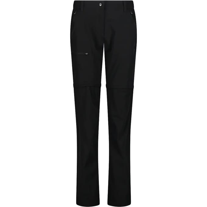 Dames Stretch Zip Wandellbroek met Cargozakken CMP
