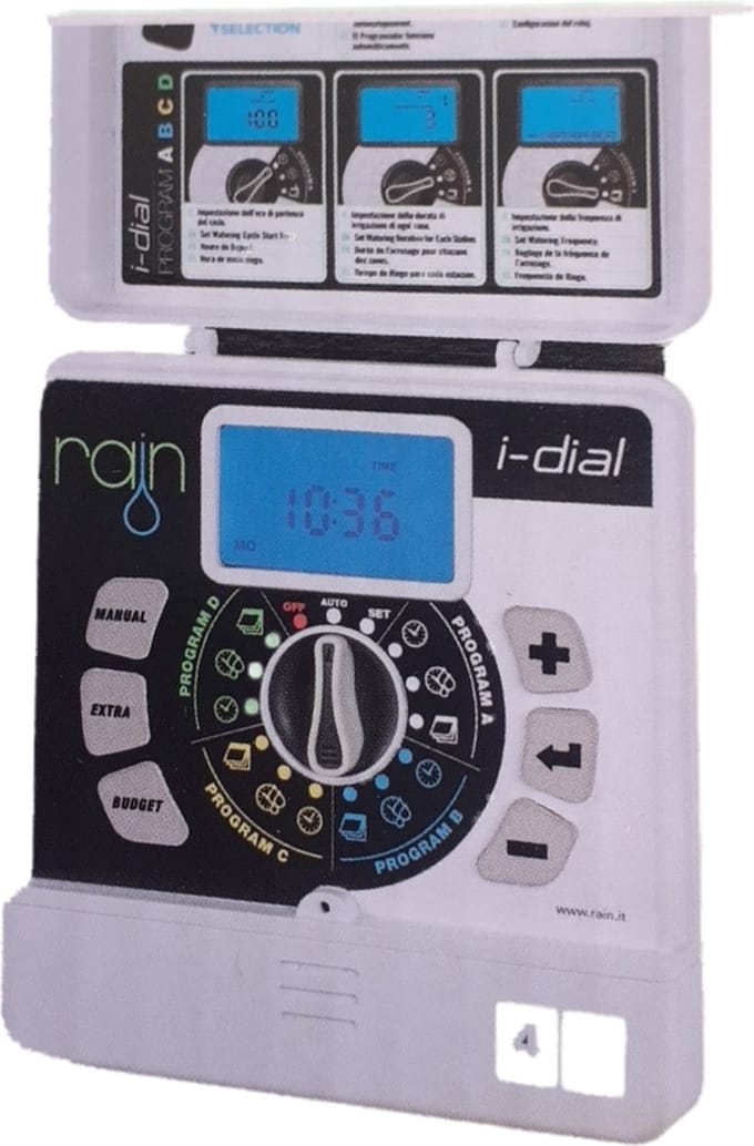 Rain - Programmeerder Rain i-Dial 4 seizoenen 24 VAC Indor