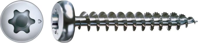 Spax Universele Schroef Ronde Kop Torx T20 - 5x16mm - 16 Stuks
