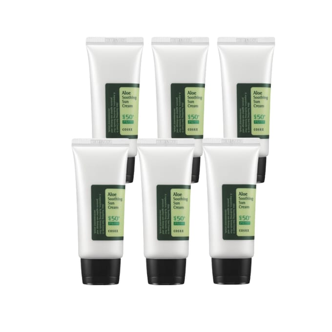 COSRX Aloe Soothing Sun Cream (6ea) Set