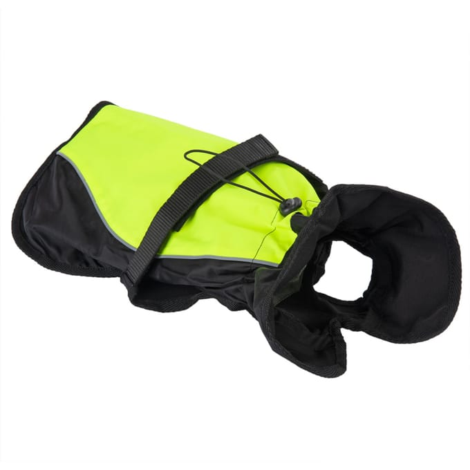 35 cm ruglengte Reflecterende Hondenjas Illume Nite Neon