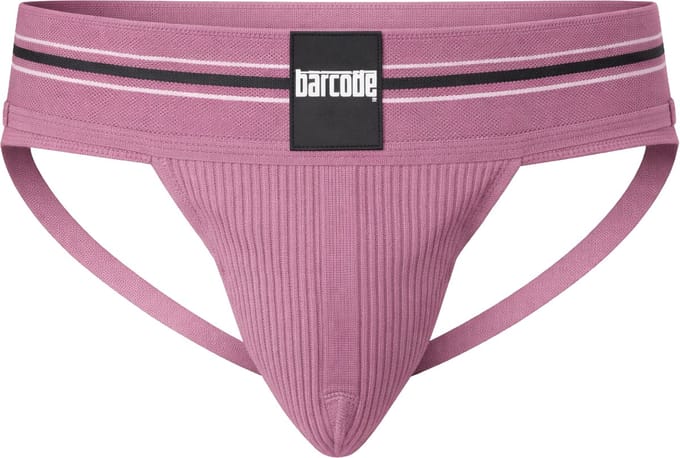 Barcode Berlin Boris Jockstrap Brownishpurple - MAAT M - Heren Ondergoed - Jockstrap voor Man - Mannen Jock