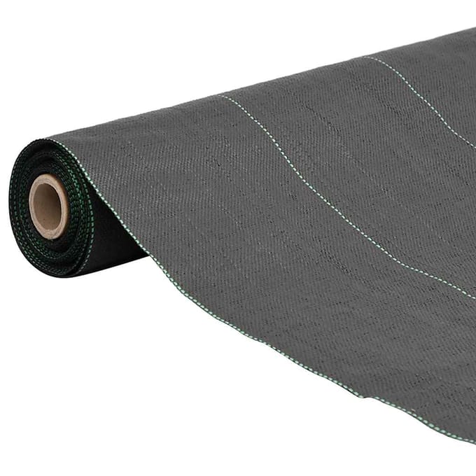 vidaXL - Worteldoek - 1,5x50 - m - polypropeen - zwart