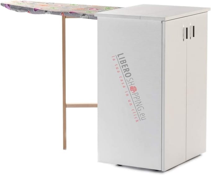 Liberoshopping Mobile ASSE bracket table made of wood with doors