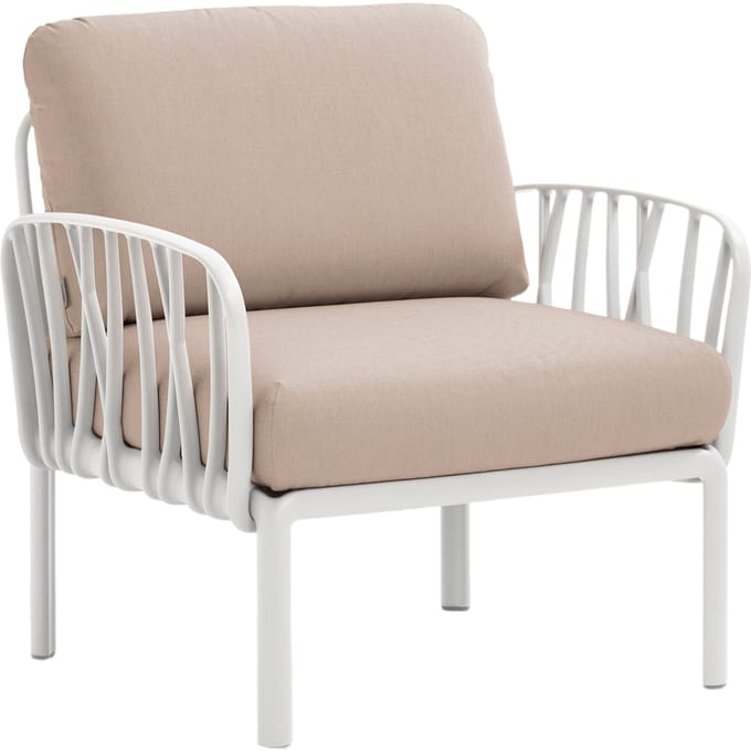Nardi Komodo Fauteuil - bianco - canvas Sunbrella®