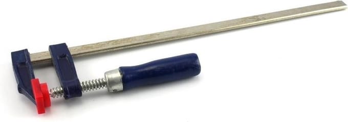 Spanklem, 300 x 50 mm, 280 g, ergonomisch handvat, rood