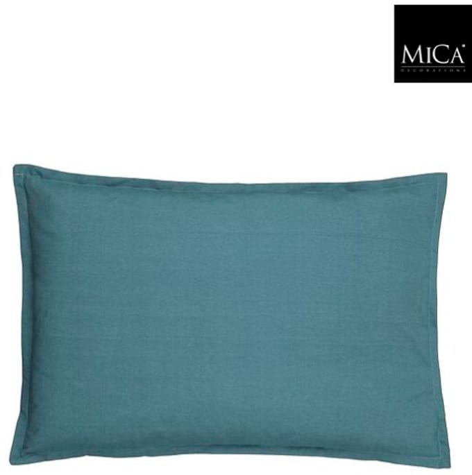 Mica Decorations Paddy Loungekussen - 100 x 70 x 12 cm - Blauw