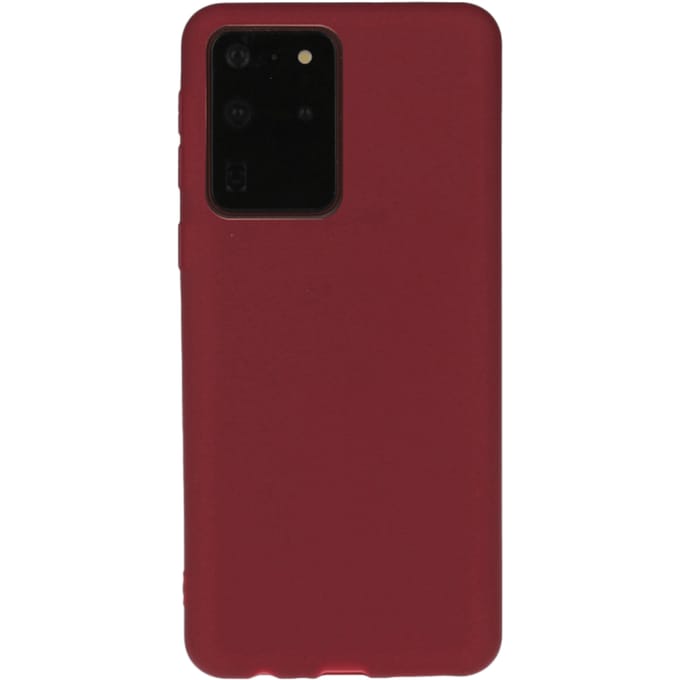 Mocaa Samsung Galaxy S20 Ultra Telefoonhoesje Slim-Fit  Rood