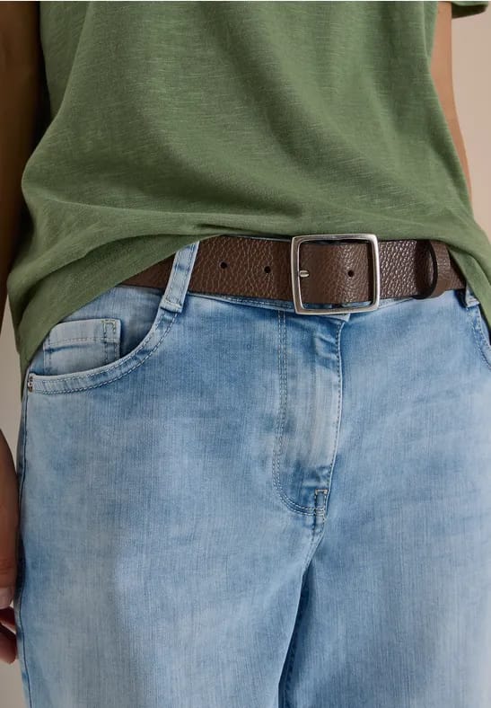 Basic riem met vierkante gesp