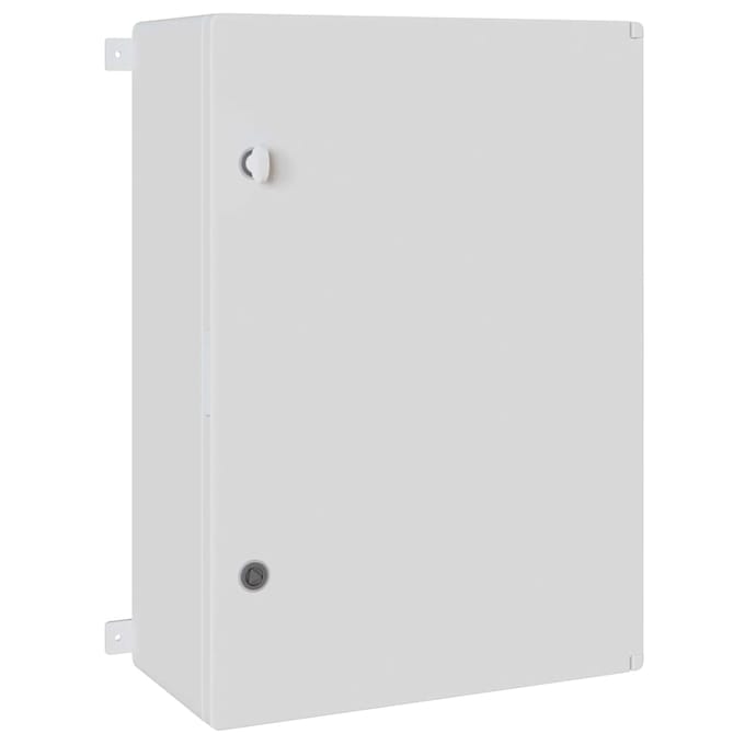 vidaXL - Besturingskast - Grijs - 57 - x - 24,5 - x - 70 - cm - ABS - Kunststof