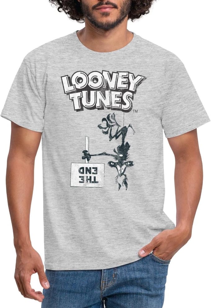 Looney Tunes Wile E. Coyote T-Shirt Heren