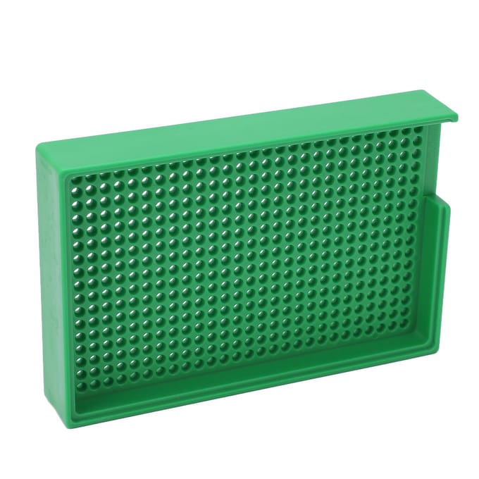Schroefopbergbak Multi V-vormig Gat Uniforme Opening Schroef Organisatieplaat voor Industrieel blue