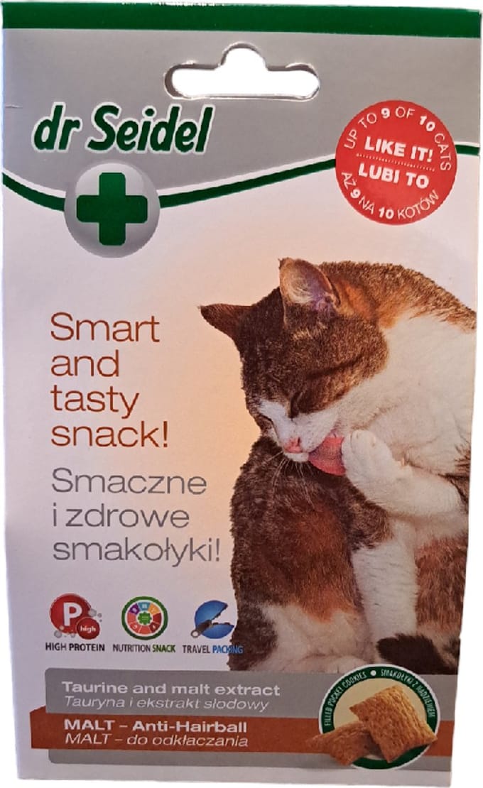 Dr. Seidel snacks voor katten - Haarbal