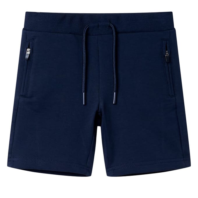 vidaXL Kindershort 116 marineblauw