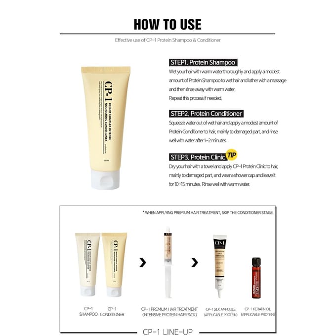 [CP-1] Heldere complexe intens voedende conditioner 100 ml beige