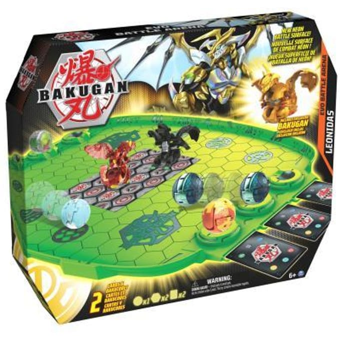 Bakugan Evolutions - Evo Battle Arena - Met unieke Leonidas Bakugan