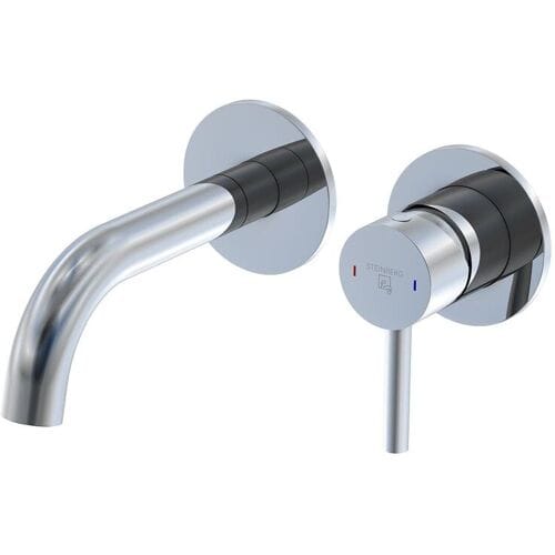 Steinberg Series 100 Washbasin 2-hole Wall Faucet 100.1801