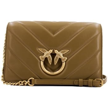 PINKO Love Click Schoudertas Leer 25 cm