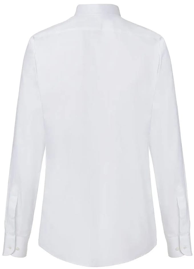 Hackett Poplin Classic Dc Overhemd Met Lange Mouwen Wit XL-2XL Man