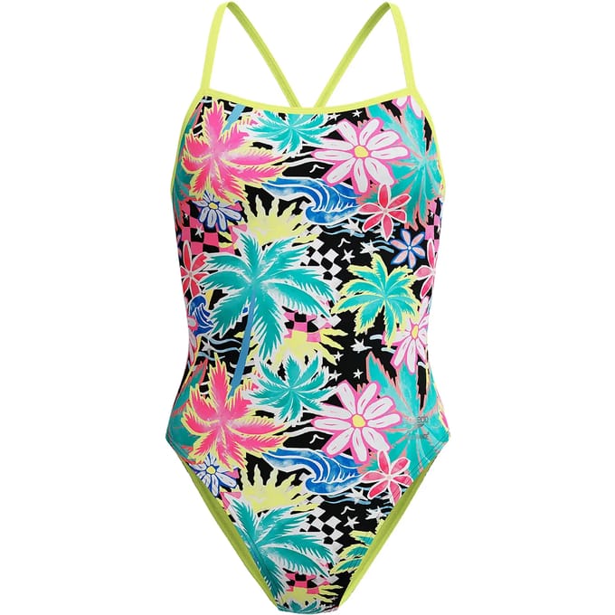 Dameszwempak 1-delig met print Speedo V-Back 2.0
