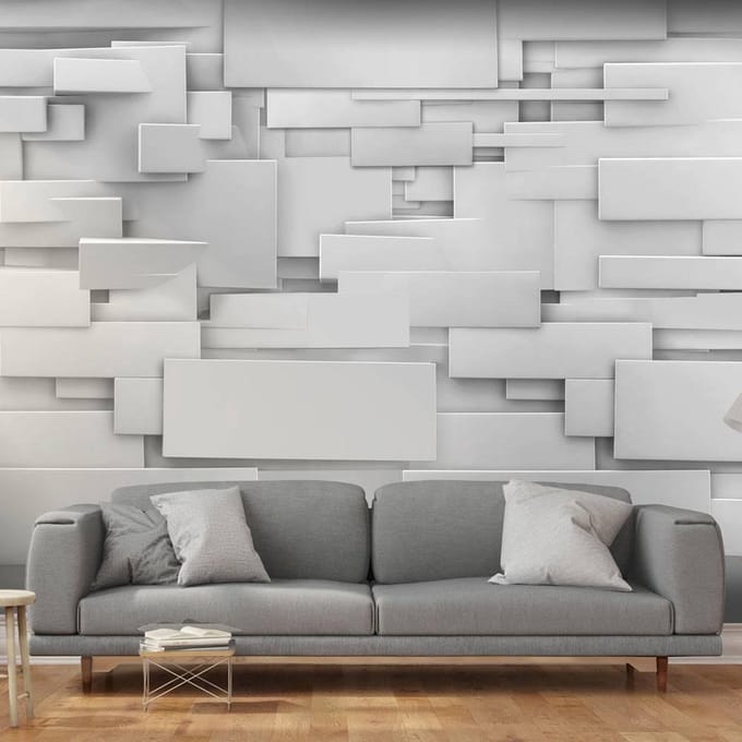 250cm X 175cm - Fotobehang - Abstracte ruimte