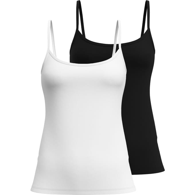 CALIDA Onderhemd Natural Comfort Spaghetti-Top Set van 2