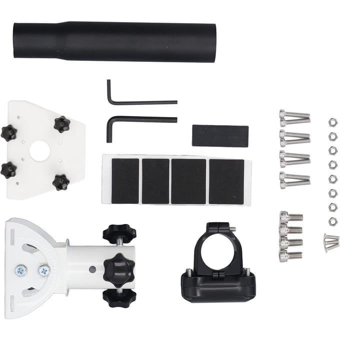 Support de toit satellite Rotation 360 degrés Inclinaison réglable 160 degrés Kit d'installation satellite pour Gen 3 black