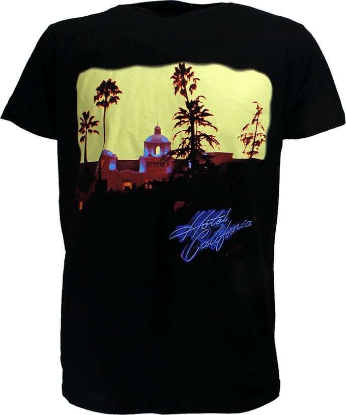 The Eagles Hotel California T-Shirt - Officiële Merchandise - 4XL