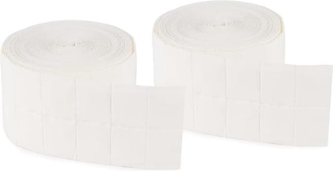 Cosmetics Zone 12-laags Stofvrije Celstofdeppers 2 x 500 Stuks.