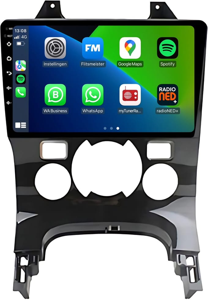 Carplay autoradio voor Peugeot 3008 | 2009 t/m 2016 | Android 13 | Draadloos Apple Carplay & Android Auto | 2GB + 32GB | 8-Core processor | Davilon | 2025 model | 2009 2010 2011 2012 2013 2014 2015 2016 | Bluetooth & Wifi